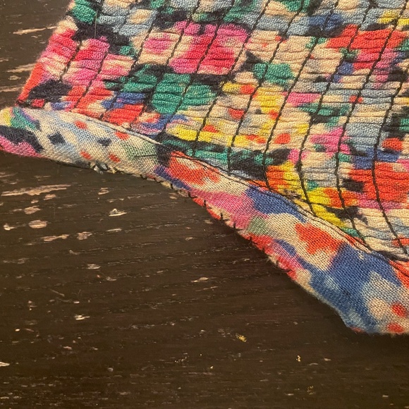 Multicolor Urban Outfitters smocked flowy halterneck jumpsuit in floral pattern - Picture 4 of 5